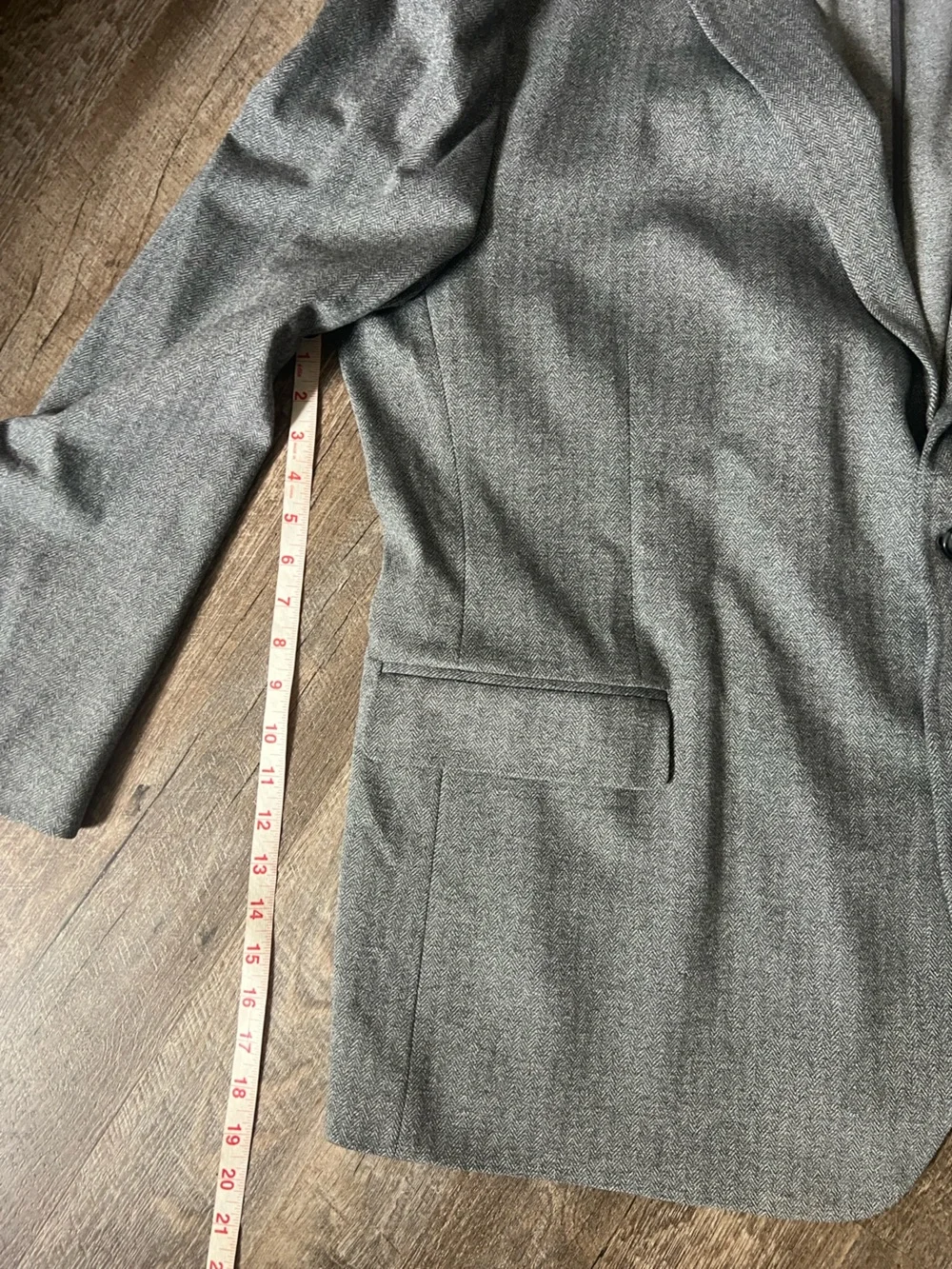 Stafford‎ Men's Classic-Fit Herringbone Sport Coat-Size 52L